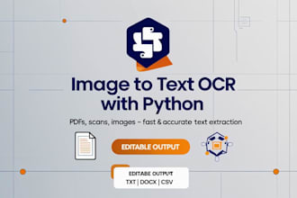 extract text from scanned files, images or pdfs using ocr and python