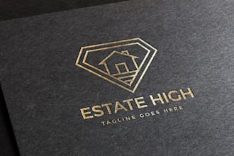 custom real estate logo design for realtors, agencies and property brands