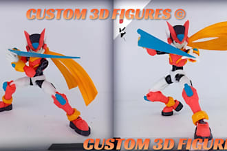 do 3d action figures,anime 3dtoys print gaming collectibles,stl file 3d figurine