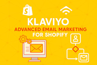 integrate klaviyo with shopify and set up advanced email flows