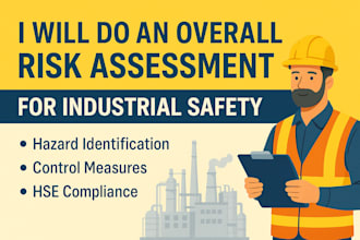do workplace risk assessment for industrial safety