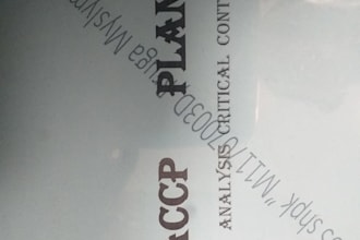 help you with your haccp plan for your company