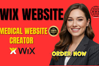 design medical home care healthcare assisted living wix website