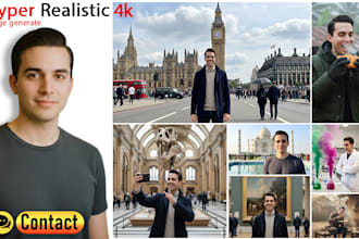 create real ai image, youtube thumbnail and ai image editing