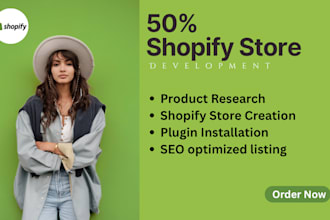 be your shopify website builder