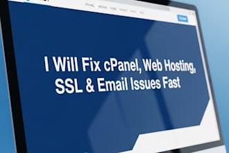 fix cpanel web hosting SSL and email issues fast