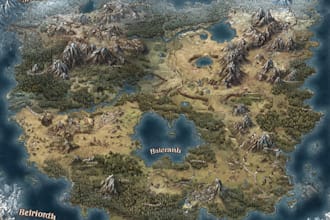 create your fantasy map, worldmap, battlemap for dnd etc