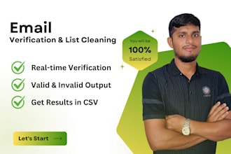 do bulk email verification and remove invalid emails from your list