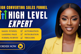 gohighlevel website gohighlevel sales funnel gohighlevel landing page ghl expert