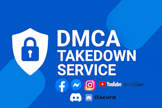 send dmca takedown notice to harassment google facebook instagram tiktok shopify