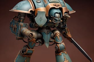 paint your warhammer 40k, aos, dnd or any board game miniatures