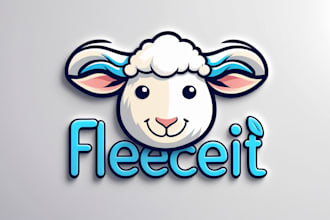 make sheep mascot logo design your company