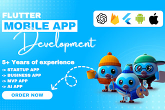 be flutter developer for mobile app, flutter app development