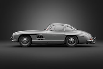 design a realistic3d car modeling,dnd car sculpting, fivem car pack,front bumper