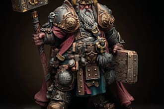 paint your warhammer 40k, sigmar and dnd miniatures