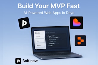 build your ai website or mvp with bolt new lovable and replit vibe coding