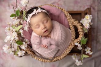 do newborn, and maternity image editing