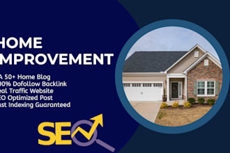 get guest post on real home niche blog with SEO backlink