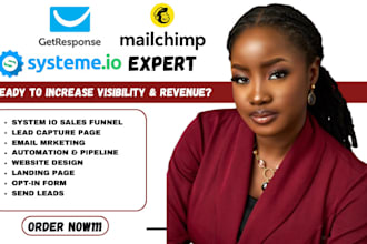 do system io sales funnel, email marketing sales funnel getresponse landing page
