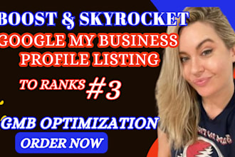 boost gmb skyrocket your local seo, google maps ranking gmb optimization ranking