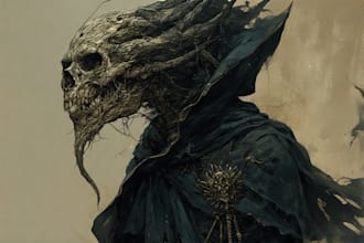 do bone chilling  fantasy horror character
