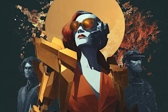 draw illustration and concept mecha, gundam, and robot