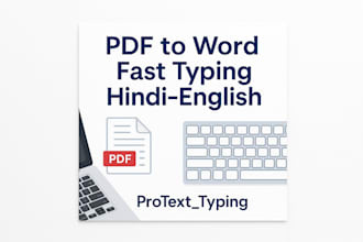 do fast and accurate data entry, typing, form filling