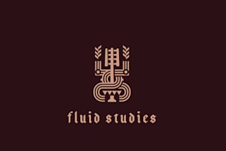 design a vintage and modern craft brewery or beer logo