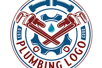 design proffesional plumber logo