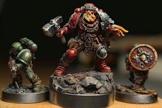 paint your warhammer 40k tabletop miniature sigmar dnd mini figure paint or base