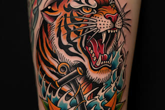 professionally design your sleeve tattoo