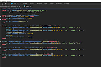 script anything for you on roblox lua scripter roblox development build game