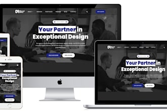 design a professional one page wordpress website in 24 hours