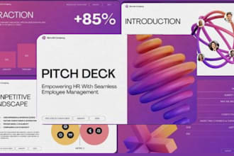 design investor ready tech startup pitch decks for business funding and growth