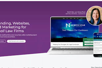 develop and design law firm or notary website, attorney website, lawyer website
