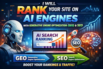 rank your site on ai engines with generative engine optimization GEO and SEO