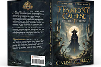 craft premium fantasy art book cover illustrations