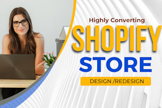 build shopify store or build automated shopify dropshipping store