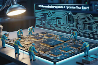 design professional schematic and pcb in altium or eagle