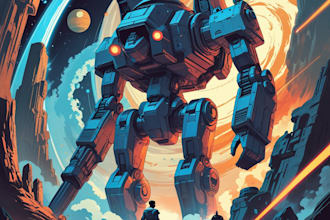 draw sci fi, star wars, mecha, sprite dnd art