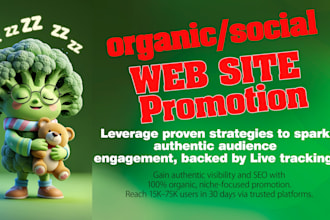 promote your product, website, blog, etsy, shopify, or crypto brand organically