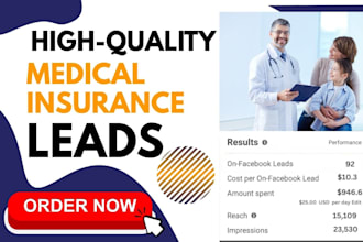 generate high exclusive medical insurance leads health insurance medicaid leads