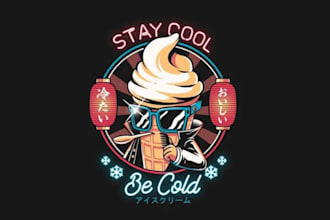 design modern awesome cookie logo within work