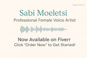 record a south african voice over