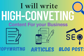 provide website copywriting and SEO website content
