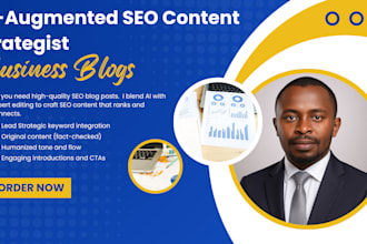 write SEO blog posts using ai with expert human editing