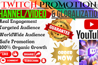 twitch channel promotion twitch affiliate twitch partner twitch view live viewer