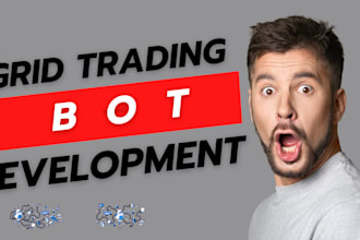 develop grid trading bot, copy trading bot, martingale bot, swing trading bot
