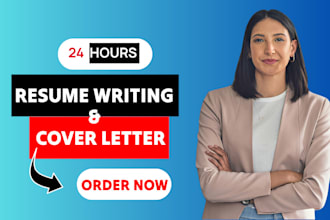write senior executive director svp vp resume and cover letter within 24 hours