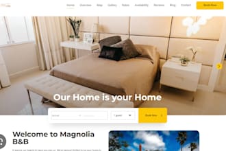 design vacation rental website, lodgify website, airbnb, short term rental
